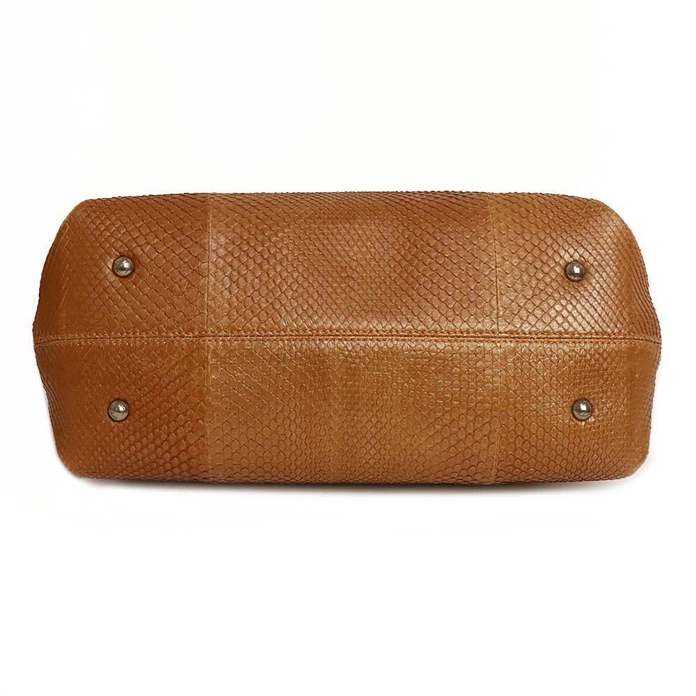 Salvatore Ferragamo Sofia Handbag Python Exotic L… - image 6